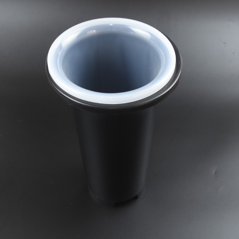 Set ghivece plastice pentru orhidee, îngroșate și înalte, transparente