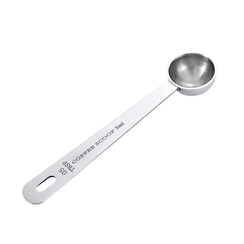 Set de linguri de măsurat din oțel inoxidabil 304, cu mâner lung, 50 ml cupă gradată și 40 ml lingură pentru cofetărie, utilizare profesională
