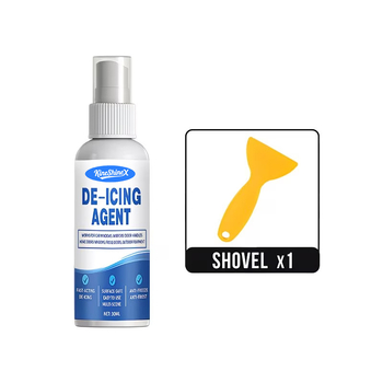 KineShineX Decongelant pentru frigider, formulă de dezghețare rapidă, ușor de utilizat pentru congelator și frigider