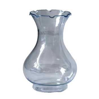 Vas hidroponic din plastic transparent, cu gură largă, pentru cultură hidroponică, plante verzi