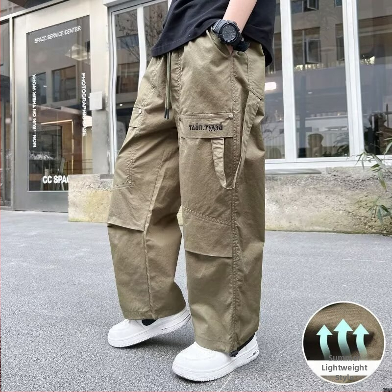 Pantaloni de lucru pentru băieți, primăvară 2025