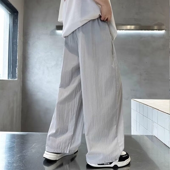 Pantaloni pentru băieți, vară ușoare, antițânțari, lungi, croială dreaptă, lejere, versatile, uscate rapid