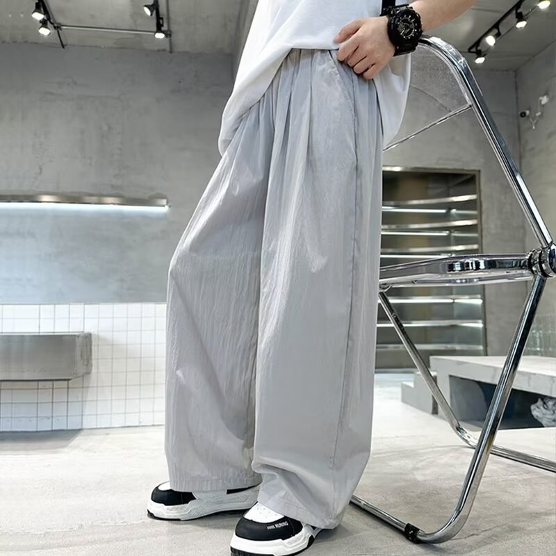 Pantaloni pentru băieți, vară ușoare, antițânțari, lungi, croială dreaptă, lejere, versatile, uscate rapid