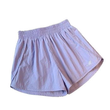 Șorturi de vară lejere pentru fete în stil coreean, versatile și moderne, cu croială largă, material ice silk, uscare rapidă, casual sport