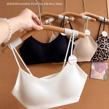 2652 Sutien leopard sexy cu spate decupat, cupe fixe, fără cusături, antiderapant, protecţie împotriva expunerii