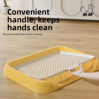 Toaletă pentru câini din oțel inoxidabil, bazin de urinare fix, formă elegantă, disponibilă în mărimi mari și medii