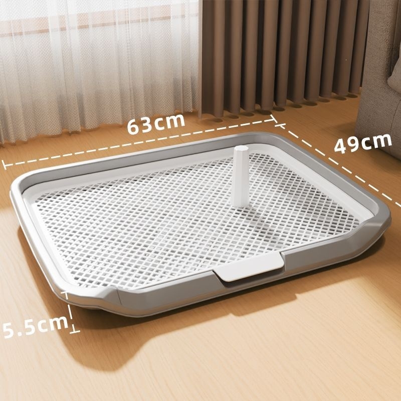 Toaletă pentru câini din oțel inoxidabil, bazin de urinare fix, formă elegantă, disponibilă în mărimi mari și medii