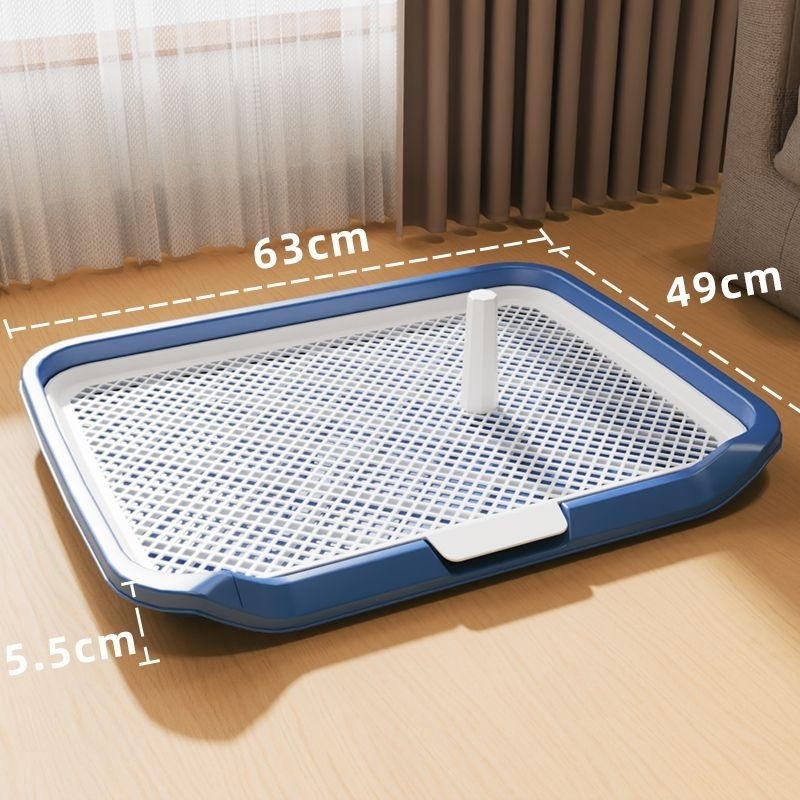 Toaletă pentru câini din oțel inoxidabil, bazin de urinare fix, formă elegantă, disponibilă în mărimi mari și medii