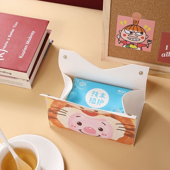 Cutie Stitch pentru șervețele - finisaj din piele - pentru mașină, living și baie - design modern de lux