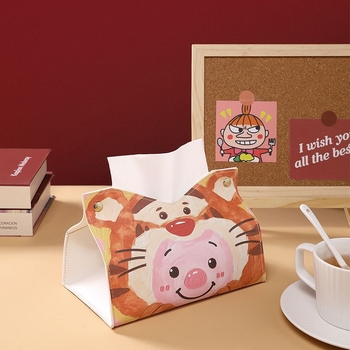 Cutie Stitch pentru șervețele - finisaj din piele - pentru mașină, living și baie - design modern de lux