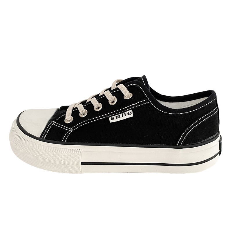 Pantofi din pânză elastică GD22 cu vârfuri din mango, adidași subțiri de vară pentru femei, pantofi albi versatili și populari