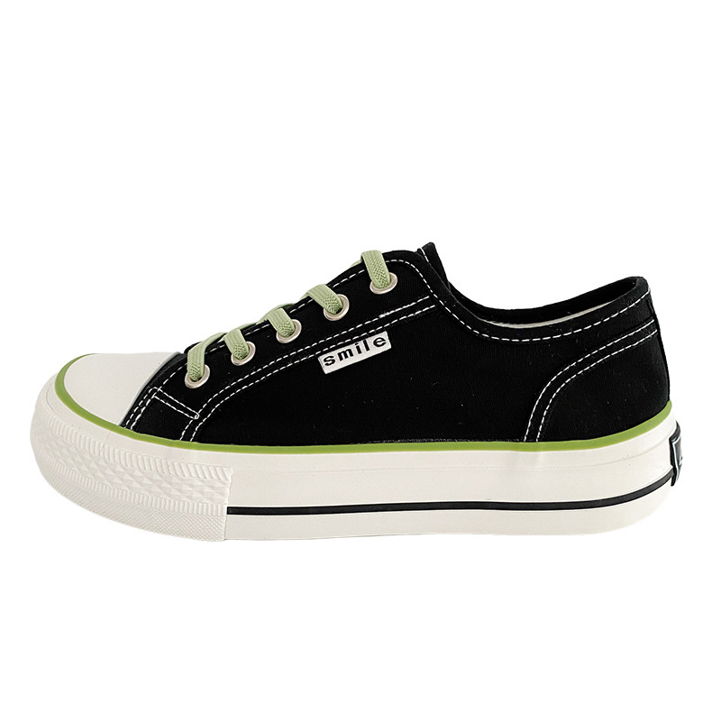 Pantofi din pânză elastică GD22 cu vârfuri din mango, adidași subțiri de vară pentru femei, pantofi albi versatili și populari