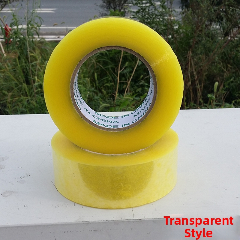 Bandă de ambalat, 48 mm x 100 m, bej transparent, aderență puternică