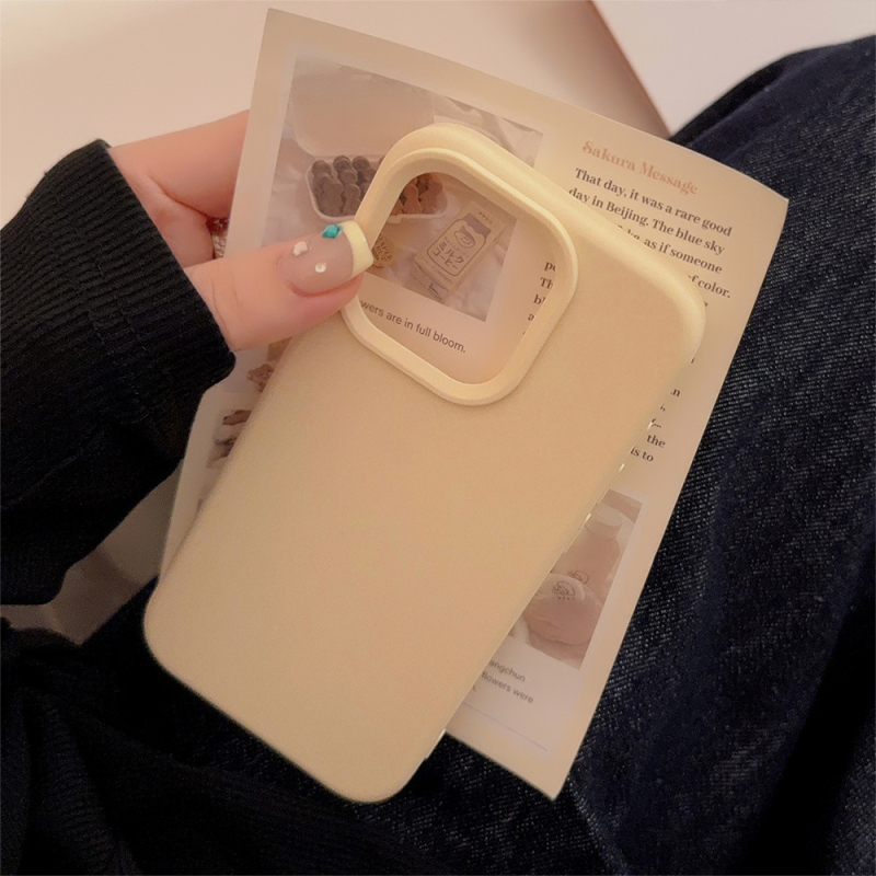 Husă de protecție din silicon cu acoperire completă pentru iPhone (serie 11–14), antișoc, design simplu monocrom. Culori: Alb, Galben, Verde, Roșu Roz, Alb Antic.