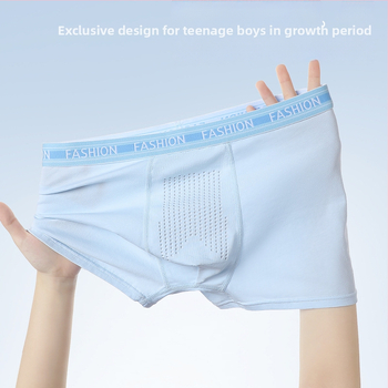 Chiloți bărbătești din bumbac 100%, largi, confortabili și respirabili, boxer briefs pentru bărbați, mărime mare