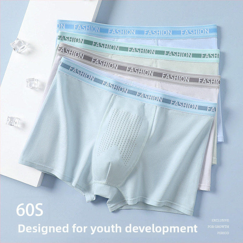 Chiloți bărbătești din bumbac 100%, largi, confortabili și respirabili, boxer briefs pentru bărbați, mărime mare