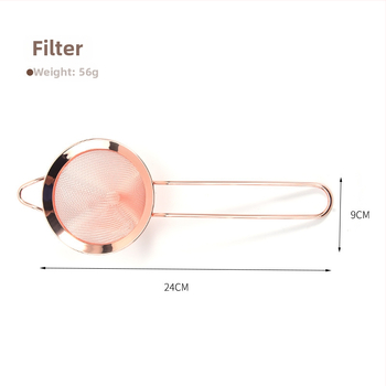 Set de shaker pentru cocktail din oțel inoxidabil, 11 piese, cu strecurător