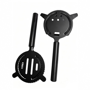 Filtru de gheață cu arc pentru cocktailuri – unealtă de bar din oțel inox