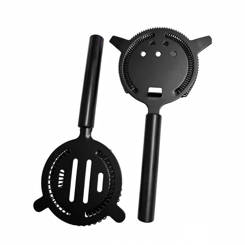 Filtru de gheață cu arc pentru cocktailuri – unealtă de bar din oțel inox