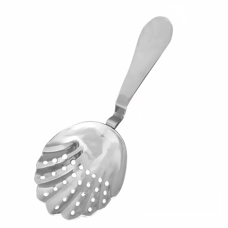 Lingură filtrare gheață din oțel inoxidabil 304, Julep Strainer pentru bar