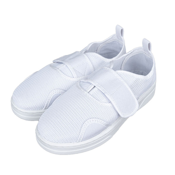 Pantofi antistatice cu plasă respirabilă, talpa moale îngroșată, închidere cu Velcro, încălțăminte de lucru unisex pentru atelier