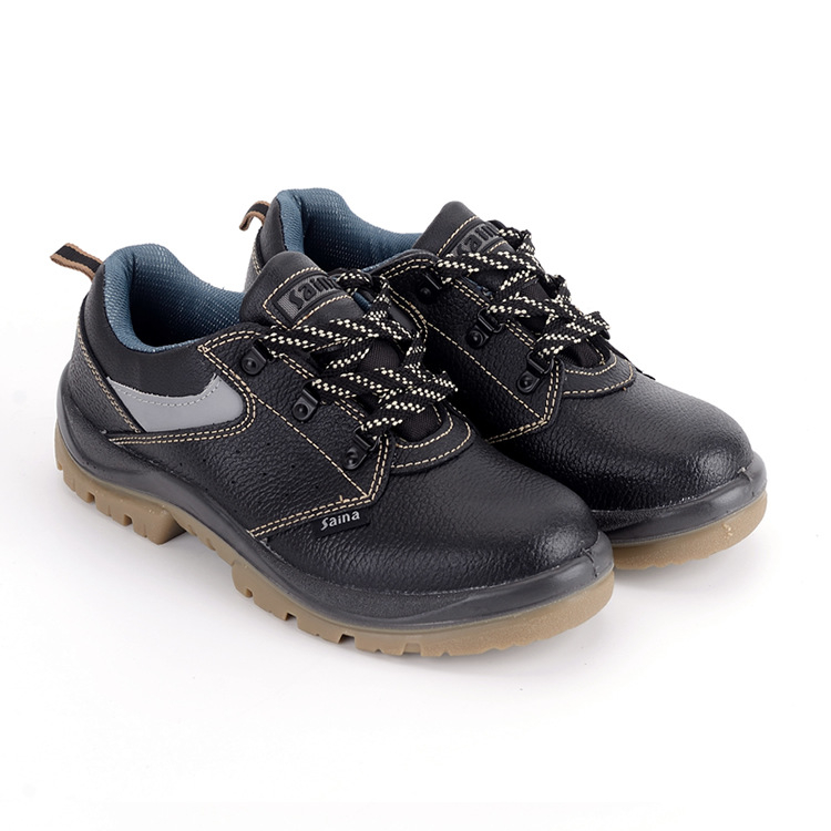 Senna 0551A Pantofi de protecție pentru muncă – protecție împotriva loviturilor, perforării și electricității statice, partea superioară din piele de vită, talpă din tendoane de vită