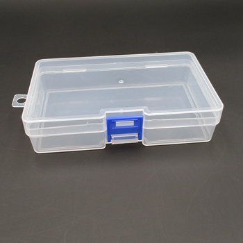 Cutie din plastic PP cu capac – organizator de birou pentru accesorii mici și bijuterii, depozitare portabilă sigilată