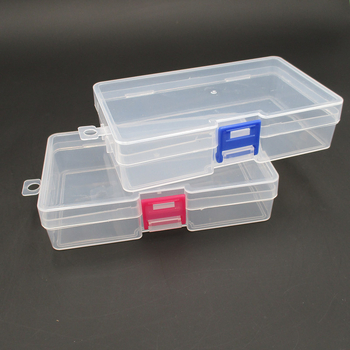 Cutie din plastic PP cu capac – organizator de birou pentru accesorii mici și bijuterii, depozitare portabilă sigilată