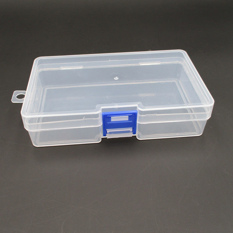 Cutie din plastic PP cu capac – organizator de birou pentru accesorii mici și bijuterii, depozitare portabilă sigilată
