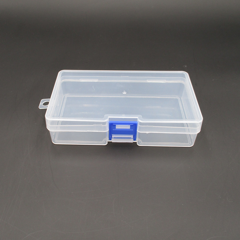 Cutie din plastic PP cu capac – organizator de birou pentru accesorii mici și bijuterii, depozitare portabilă sigilată