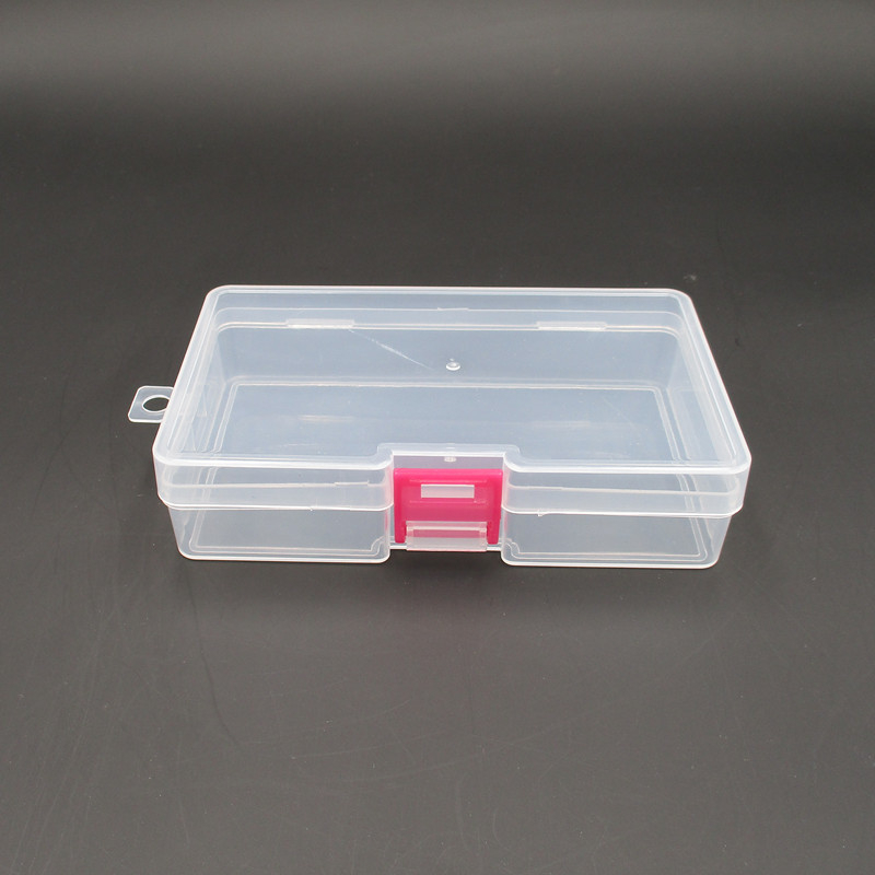 Cutie din plastic PP cu capac – organizator de birou pentru accesorii mici și bijuterii, depozitare portabilă sigilată