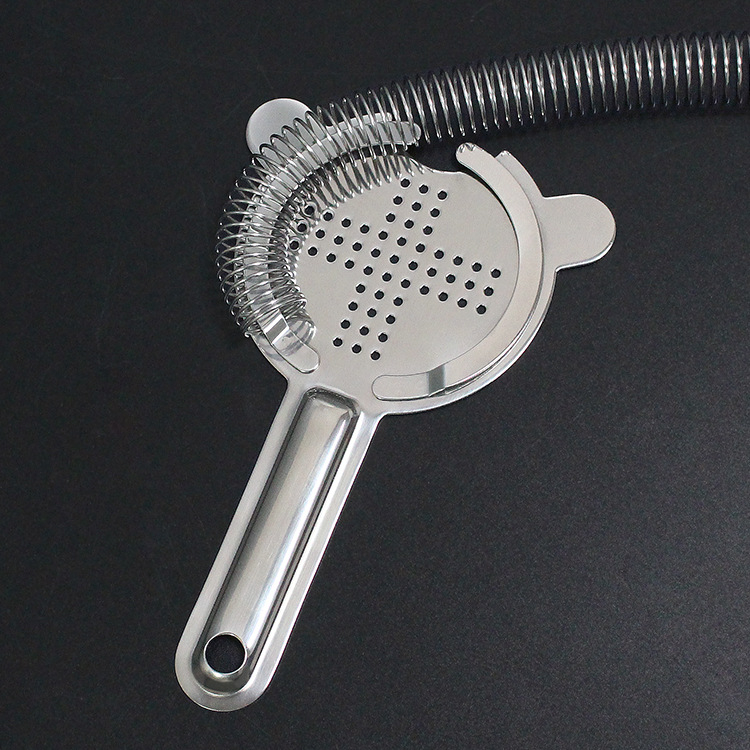 Filtru de gheață din oțel inoxidabil 304 și separator de gheață — shaker pentru cocktailuri, cafea și ceai cu lapte, ustensilă de bar