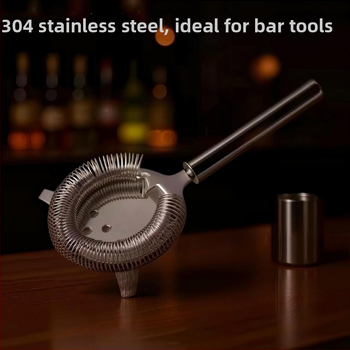 Filtru de gheață din oțel inoxidabil 304 pentru baruri și cocktailuri, filtru pentru cuburi de gheață