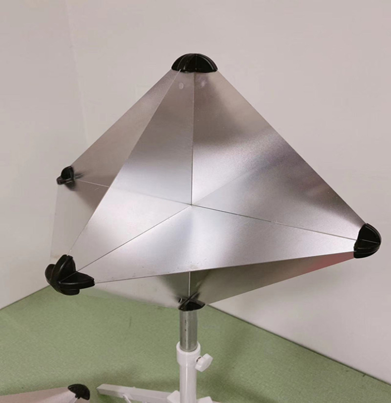 Reflector unghiular din aluminiu pentru uz marin, reflector radar în dimensiunile 12/16/18/24 inci, cu suport
