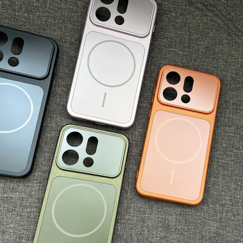 Carcasă magnetică OPPO Find X9 Pro, finisaj mat, portocaliu, protecție anti-cadere