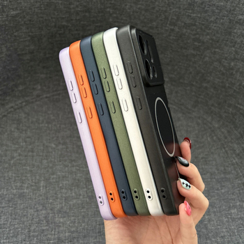 Carcasă magnetică OPPO Find X9 Pro, finisaj mat, portocaliu, protecție anti-cadere