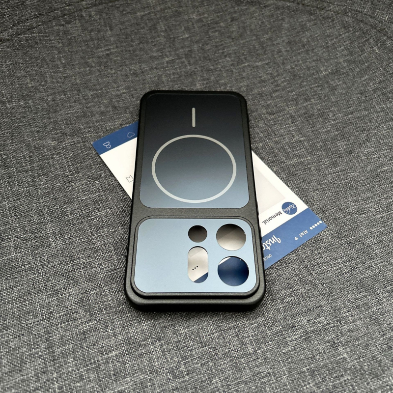Carcasă magnetică OPPO Find X9 Pro, finisaj mat, portocaliu, protecție anti-cadere