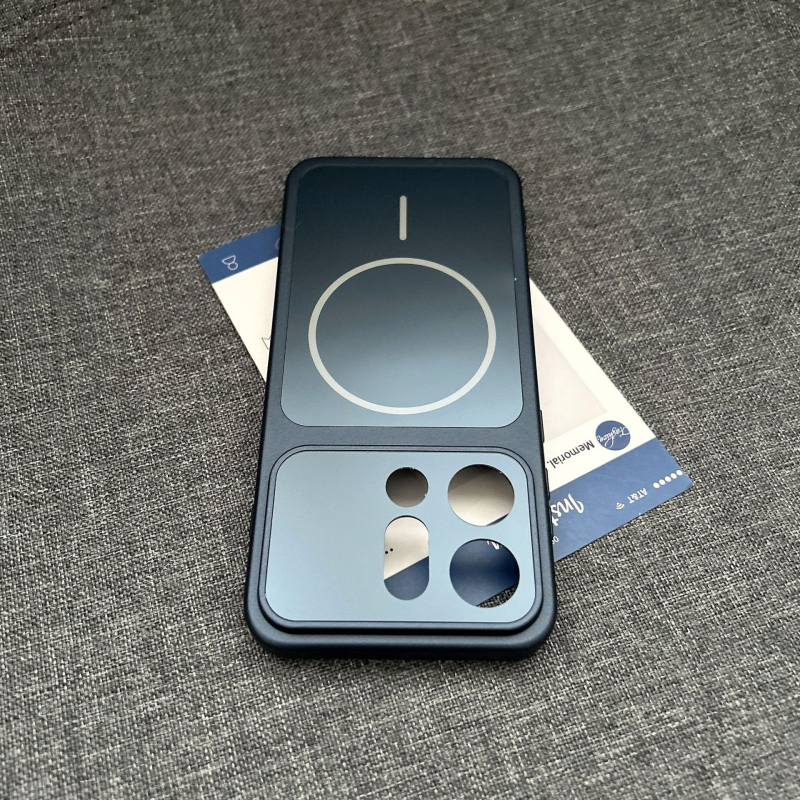 Carcasă magnetică OPPO Find X9 Pro, finisaj mat, portocaliu, protecție anti-cadere