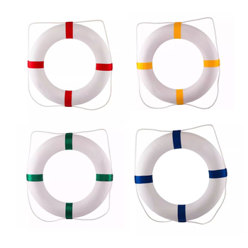 Inel de salvare decorativ mediteranean, din spumă solidă, design îngroșat, element decorativ pentru înot, pentru adulți și copii