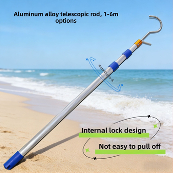 Cârlig de barcă din oțel inoxidabil, cârlig telescopic din aliaj de aluminiu, cârlig pentru barcă de salvare, cârlig pentru funii de speedboat