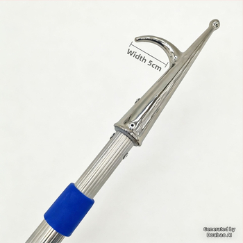 Cârlig de barcă din oțel inoxidabil, cârlig telescopic din aliaj de aluminiu, cârlig pentru barcă de salvare, cârlig pentru funii de speedboat