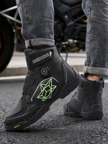 Pantofi de motocicletă pentru bărbați și femei, bocanci scurți pentru off-road, toate anotimpurile
