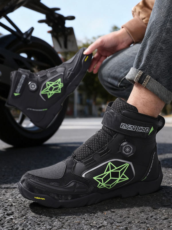 Pantofi de motocicletă pentru bărbați și femei, bocanci scurți pentru off-road, toate anotimpurile