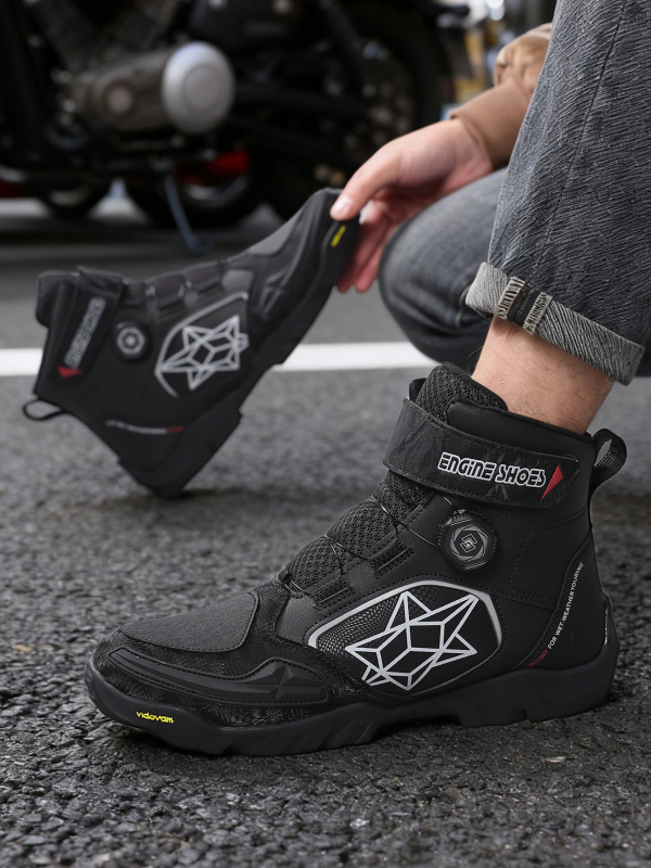 Pantofi de motocicletă pentru bărbați și femei, bocanci scurți pentru off-road, toate anotimpurile