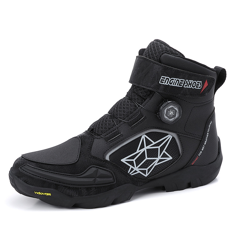 Pantofi de motocicletă pentru bărbați și femei, bocanci scurți pentru off-road, toate anotimpurile