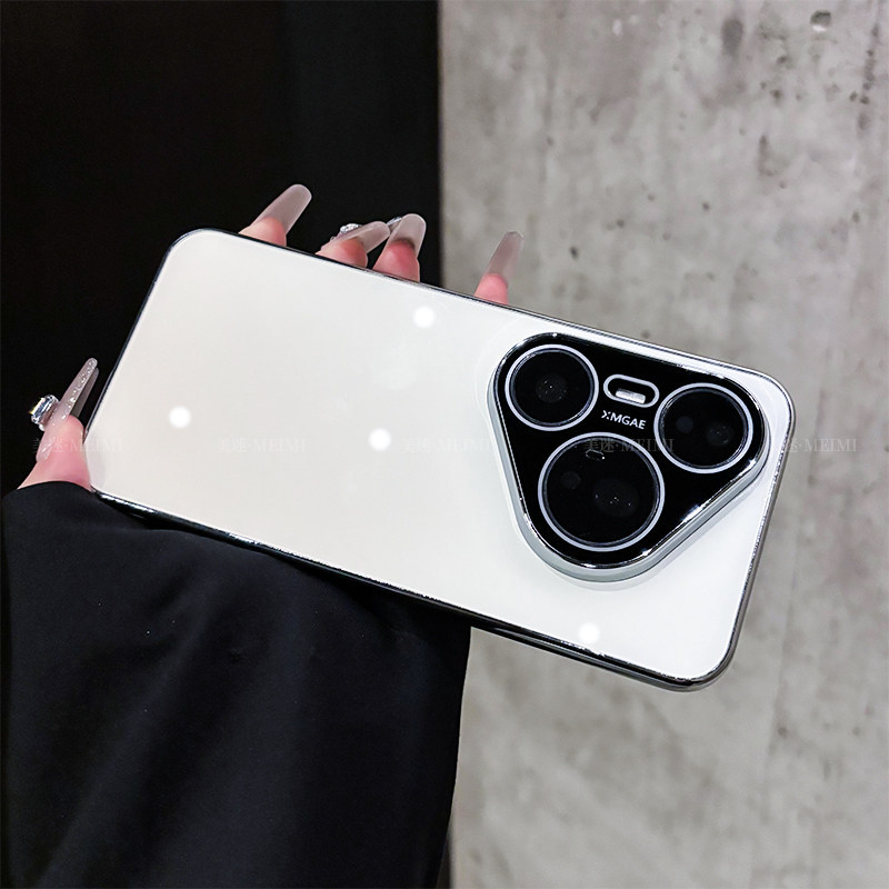 Carcasă Huawei Pura90 cu finisaj gradient, margine anti-derapare electroplacată, compatibilă cu P80 și P70