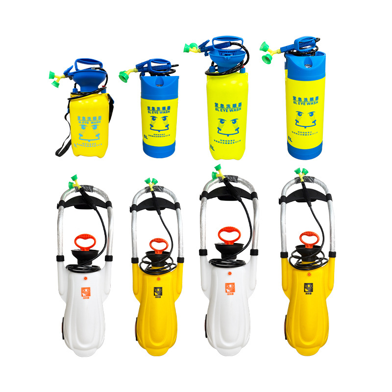 Stație portabilă de spălare a ochilor din ABS, spălare de urgență, capacitate 5L/8L/12L, detașabil