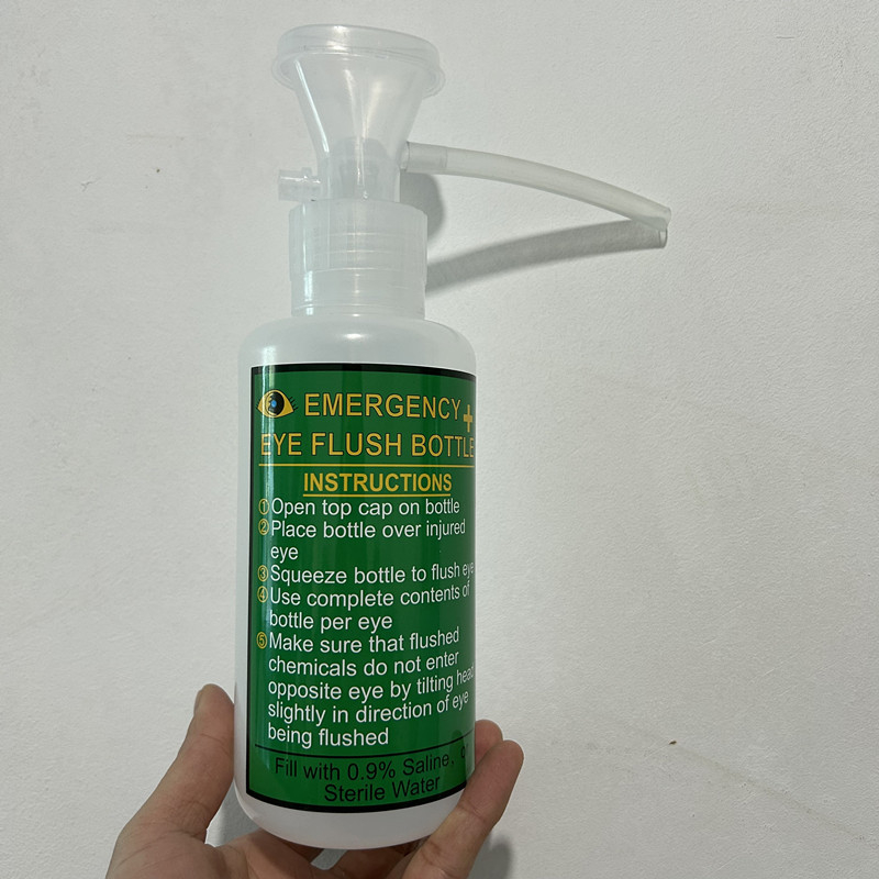 Carldansi 6670 sticlă de irigare a ochilor, montată pe perete, pentru laborator, 500 ml