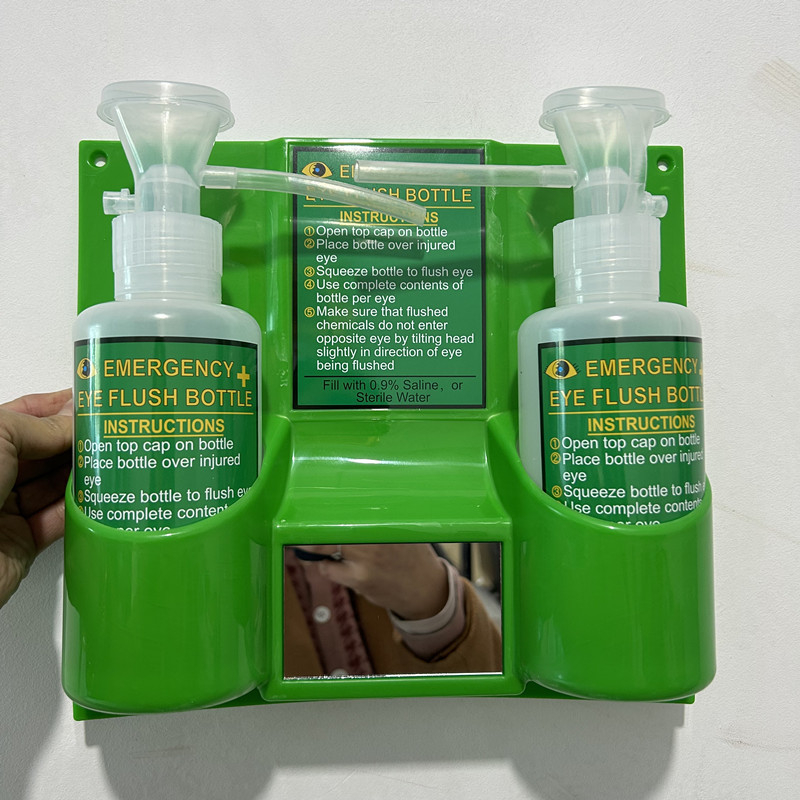 Carldansi 6670 sticlă de irigare a ochilor, montată pe perete, pentru laborator, 500 ml