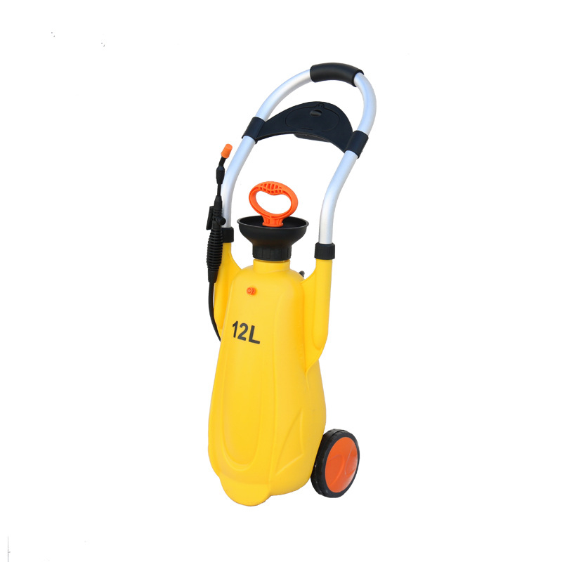 Eagle Beast stație portabilă de spălare a ochilor 12L pe cărucior, cu duș de urgență